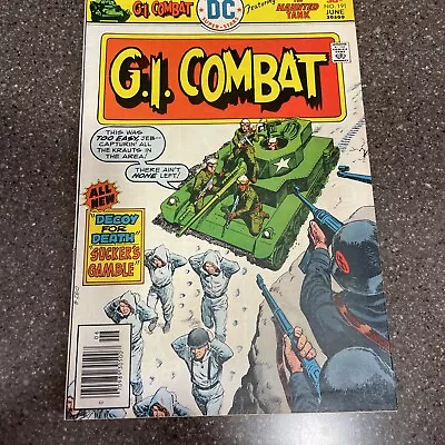 Buy G.I. COMBAT #191 Haunted Tank, Luis Dominguiz Cover, Glanzman  Art, DC 1976 • 3.98£