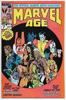 Buy Marvel Age #7 Marvel Comics Shooter Trimpe Claremont Mantlo FN/VFN 1983 • 5.50£