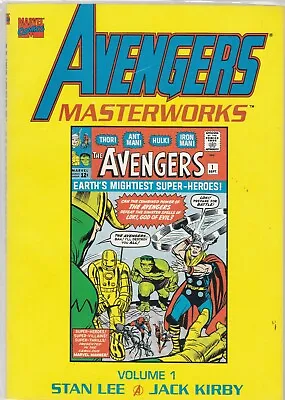 Buy Avengers Masterworks: 001 (Avengers No 1-5) Paperback Book 9780871359834 • 10.99£
