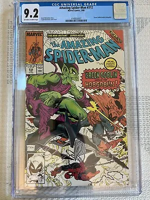 Buy Amazing Spider-man #312 Cgc 9.2   Todd Mcfarlane Cover • 59.29£