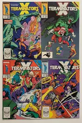 Buy X-Terminators #1 To #4 Complete Series (Marvel 1988) VF+/- Condition. • 25.88£