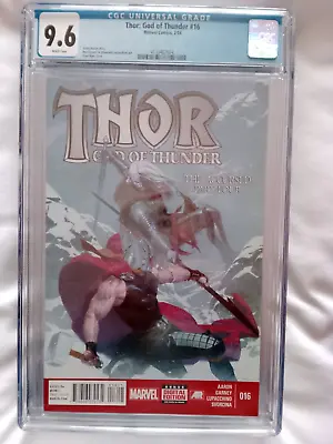 Buy Thor God Of Thunder 16 Cgc 9.6. • 95£