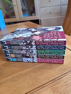 Buy The Saviour's Book Cafe In Another World Complete Series Volumes 1 To 5 New • 40£