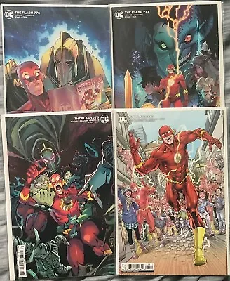 Buy FLASH #776,777,778,779 - CARD STOCK VARIANTS (DC, 2022, First Prints) • 20£