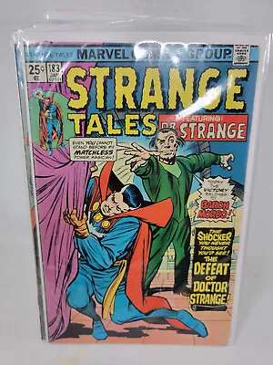 Buy Strange Tales #183 Marvel Comics *1976* 5.0 • 3.79£