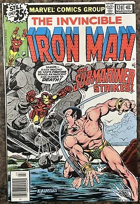 Buy Iron Man #120 - 1st Appearance Justin Hammer! Sub-Mariner App. (Marvel 1979) • 24.99£