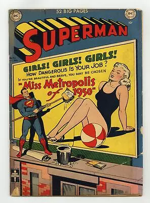 Buy Superman #63 GD+ 2.5 1950 • 212.93£