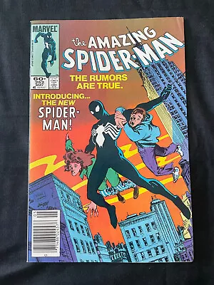 Buy The Amazing Spider-Man # 252 (1984)  NEWSSTAND  1st Black Costume • 139.01£