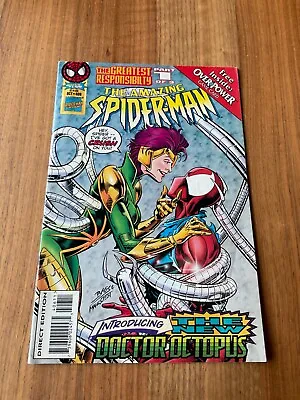 Buy Amazing Spiderman #406 1/3 Marvel Comics Spidey Oct 1995 Over Power Card Intact • 15£