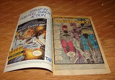 Buy Marvel Comics, AMAZING SPIDER-MAN #329 (VF+) Feb 1989 - Power Prey! Tri-Sentinel • 8.04£