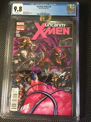 Buy Marvel Uncanny X-Men #5 1:50 Venom Variant Greg Horn CGC 9.8 RARE & HOT!! • 316.40£