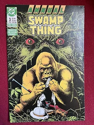 Buy Swamp Thing Annual #3 FN- 1987 *GORILLA GRODD - BRIAN BOLLANFD COVER* • 3.99£