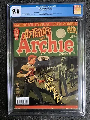 Buy Life With Archie #23 Francavilla Variant  1st Afterlife Key! CGC 9.6 4118974002 • 400£