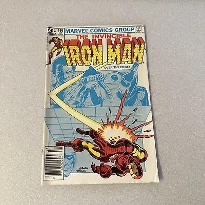 Buy The Invincible Iron Man 166 7.0 Newstand Wk17 • 5.76£