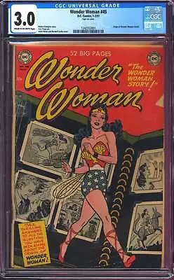 Buy Wonder Woman 45 CGC 3.0 • 813.51£