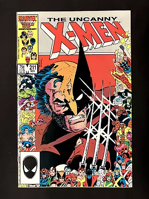 Buy Uncanny X-Men #211 (1st Series) Marvel Comics Nov 1986 • 10.39£