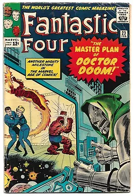 Buy Fantastic Four (Marvel 1964) #23 * 1st Appearance Of The Terrible Trio *  🔥 • 95.19£