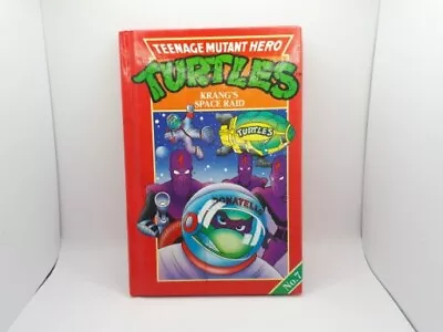 Buy Vintage Teenage Mutant Hero Turtles Krang's Space Raid Hardcover Book 1991 GOODC • 5.99£