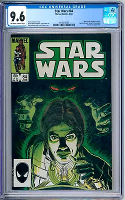 Buy Star Wars 84 CGC Graded 9.6 NM+ Marvel Comics 1984 • 99.90£