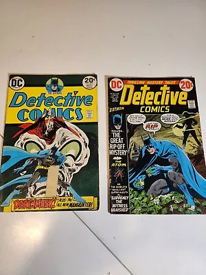 Buy Detective Comics #432 And 437 (1973) DC First Print Comic Batman • 11.82£