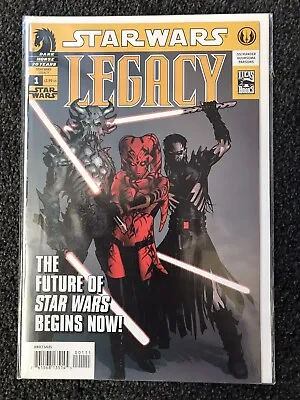 Buy Star Wars Legacy #1 1st App Darth Krayt Cade Skywalker Dark Horse 1st Print • 89.95£