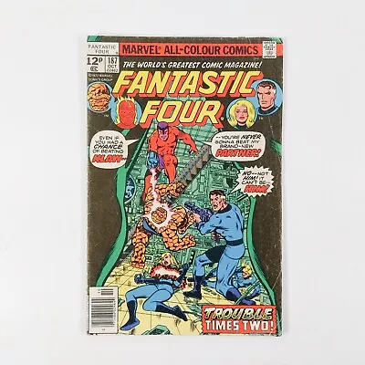 Buy Fantastic Four #187 Klaw & Molecule Man Appearances 1987 Marvel Comics • 4.99£