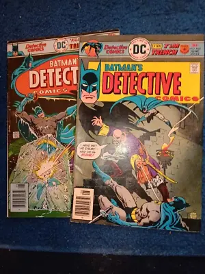 Buy Detective Comics  #460 & # 462  1976 • 12.65£