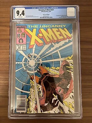 Buy Marvel Uncanny X-Men CGC 9.4 First Appearance Of Mister Sinister (Newsstand) • 200.79£