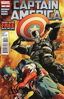 Buy Captain America #13 (NM)`12 Brubaker/ Zircher • 3.25£
