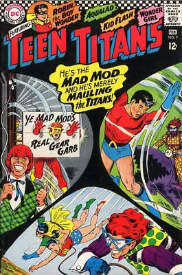 Buy Teen Titans (1966) #   7 (2.0-GD) Mad Mod 1967 • 7.20£