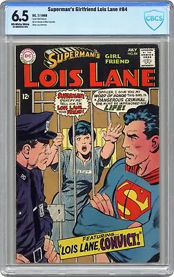 Buy Superman's Girlfriend Lois Lane #84 CBCS 6.5 1968 22-0692A42-525 • 67.96£