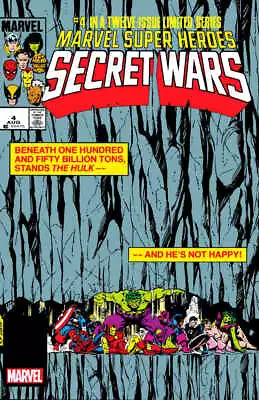 Buy Marvel Super Heroes Secret Wars #4 Facsimile Edition • 3.99£