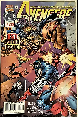Buy Marvel Avengers No. 1 (Vol. 2 #1 Nov1996)  Awaken The Thunder  SPECIAL COVER 121 • 5.90£