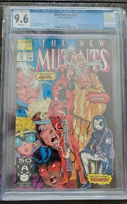 Buy New Mutants #98 CGC 9.6/1st Appearance Deadpool/MCU KEY/White Pages • 378.47£