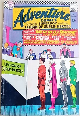 Buy Adventure Comics #346 - GD/VG (3.0) - DC 1966 - 1st  Karate Kid / Ferro Lad  • 19.99£