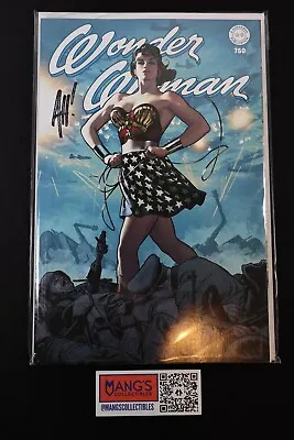 Buy Wonder Woman #750 Adam Hughes Trade Dress Variant Cover Signed Copy VF/NM • 19.77£