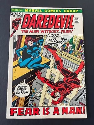 Buy Daredevil #90 - 1st App Of Mister Fear (Marvel, 1972) Fine+ • 13.81£