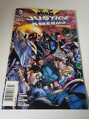 Buy JUSTICE LEAGUE OF AMERICA No. 7 Oct 2013 DC Comics Newsstand Variant P5c138 • 15.98£