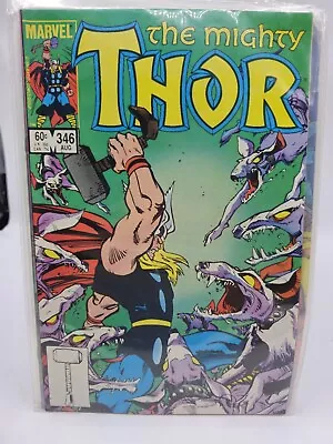 Buy The Mighty Thor #346 1984 MARVEL COMIC BOOK  • 7.91£