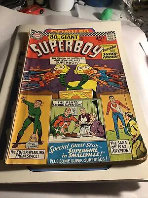 Buy Superboy #129 Origin Of Mon-El! Silver Age! 80 Page Giant! DC Comics 1966 • 8£