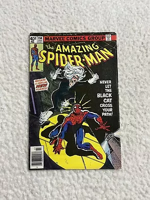 Buy Amazing Spider-Man #194 1st App Of The Black Cat Marvel Comics 1979 • 152.80£