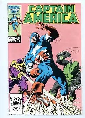 Buy Captain America #324     1st Appearance Slug In Cameo • 3.95£