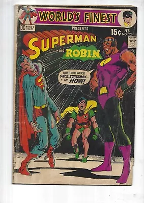Buy World's Finest # 200 - (fn/vf) -superman/robin-neal Adams Cover-origin Of Robin • 4.42£