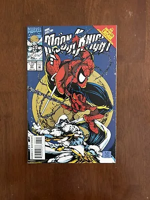 Buy Marc Spector: Moon Knight 57 (Marvel, 1993) Spider-Man 300 Cover Swipe! Platt NM • 67.96£