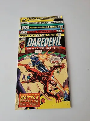 Buy Daredevil #132 133 134 135 & 136 (bullseye) Marvel Comics April / August 1976  • 30£