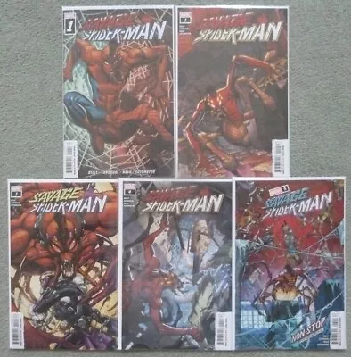 Buy Savage Spider-man #1-5 Set..kelly/sandoval..marvel 2022 1st Print..nm..2,3,4 • 24.99£