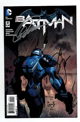 Buy Batman #41 Double Signed Scott Snyder & Greg Capullo - 2015 - NM • 31.97£