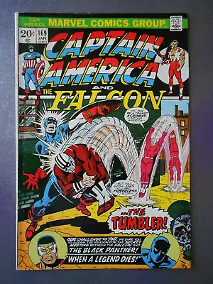 Buy CAPTAIN AMERICA & THE FALCON #169 Marvel 1st Series 1973 Sal Buscema Art FN • 5.31£