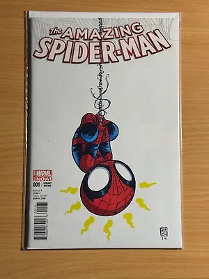 Buy Amazing Spider-Man #1 (2014) Skottie Young Variant ~ NM- BB • 5.99£