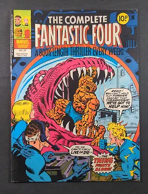 Buy Marvel Comics - The Complete Fantastic Four - Issue No 28 April 1978 • 5.95£